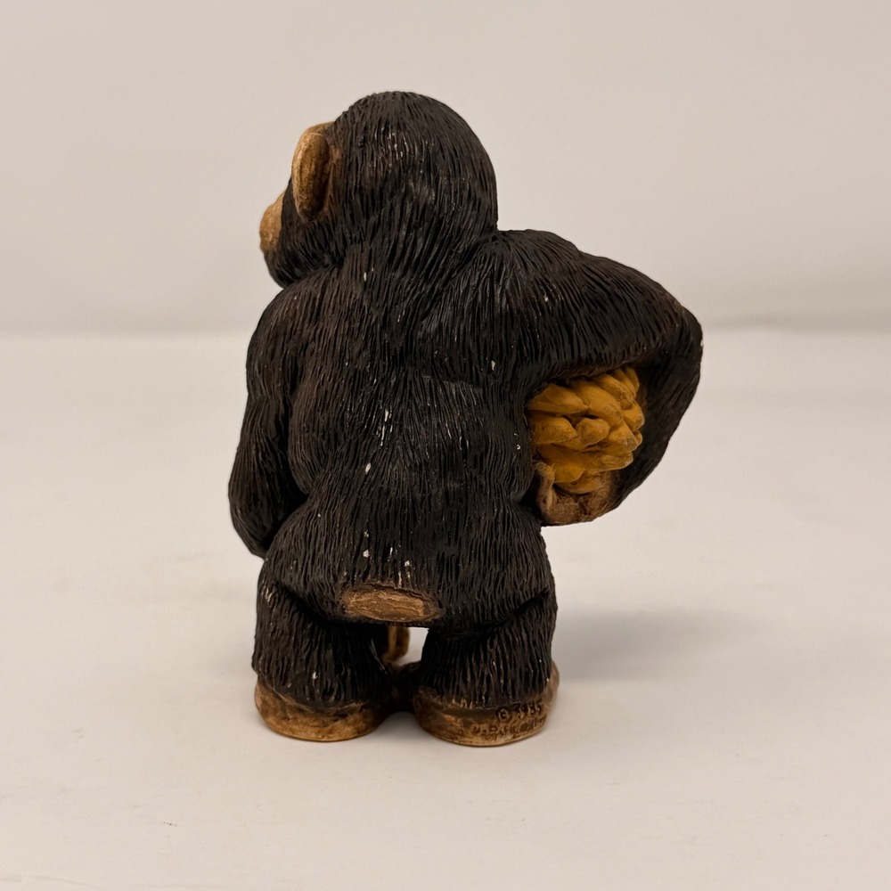 Vintage 1985 Stone Critters‎ Chimpanzee Figurine SC-195 United Design Corp USA - Picture 9 of 16